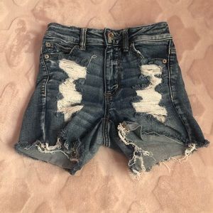 American Eagle Next Level Stretch Dark Blue Shorts